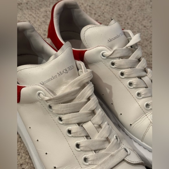 Alexander McQueen Sneaker white mens size 44 - Picture 4 of 5